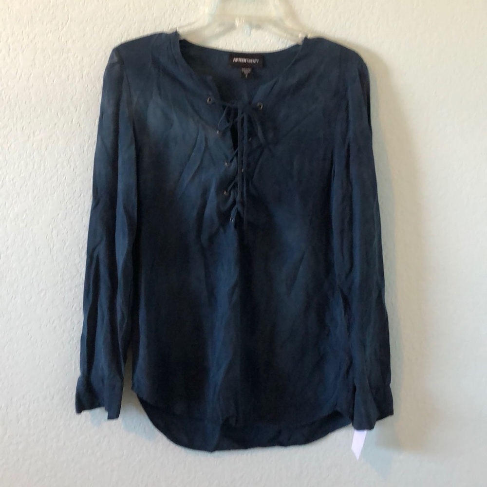 Fifteen Twenty Blue Blouse